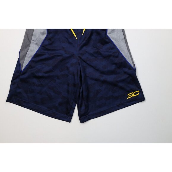 Under Armour Mens Small Stephen Curry Training Gym Basketball Shorts Polyester - Picture 4 of 12